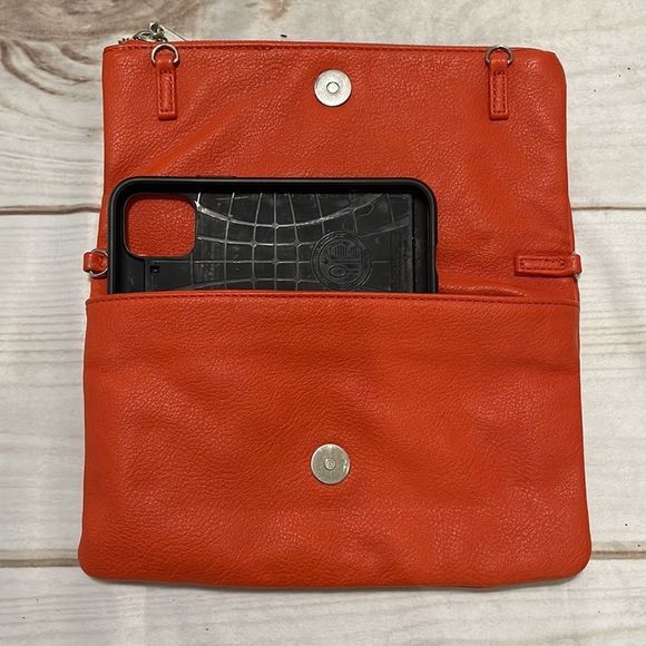 GRACE Adele Orange Clutch - Picture 10 of 10